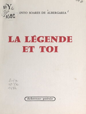 cover image of La légende et toi